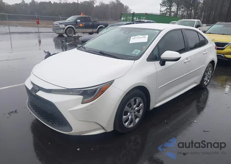 2020 Toyota Corolla Le из США, поврежденный, VIN 5YFEPRAEXLP056103